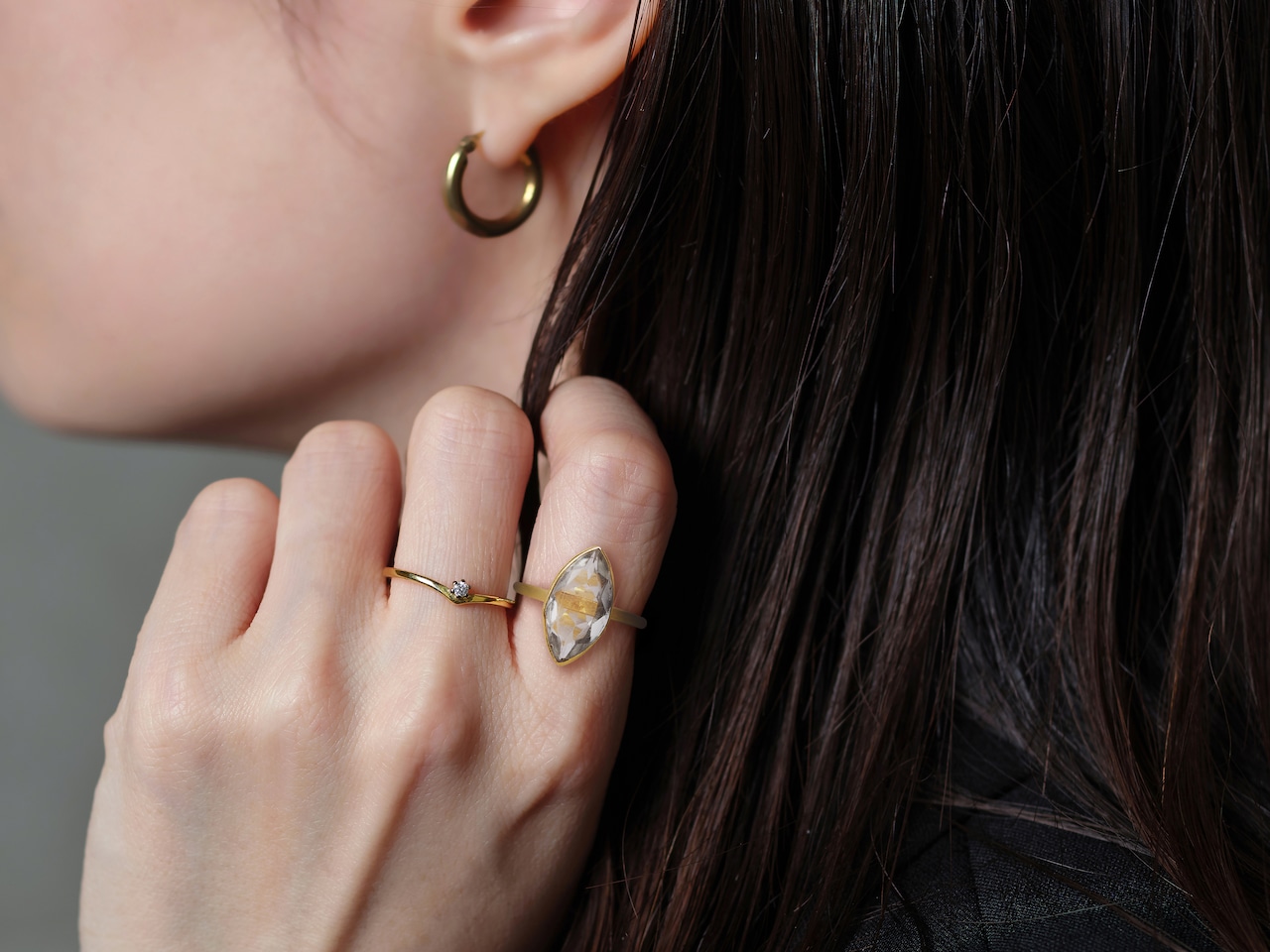 【MARKET】SINGLE STONE RING 4229
