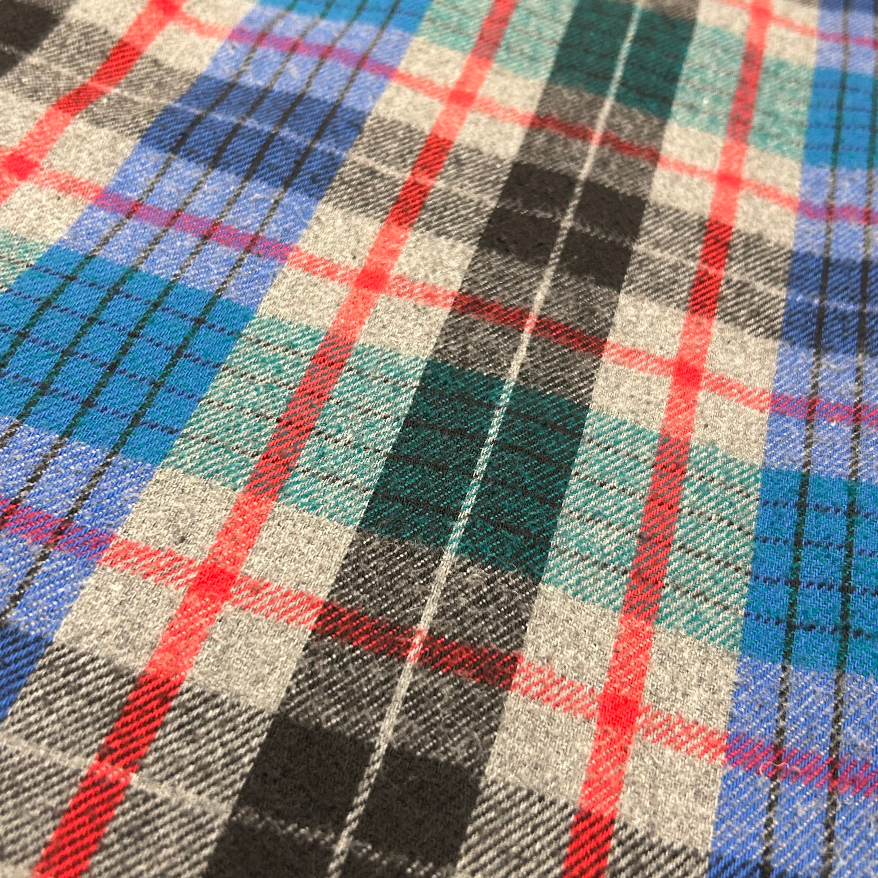 90s FIVE BROTHER COTTON FLANNEL SHIRTS SIZE TALLMAN L 