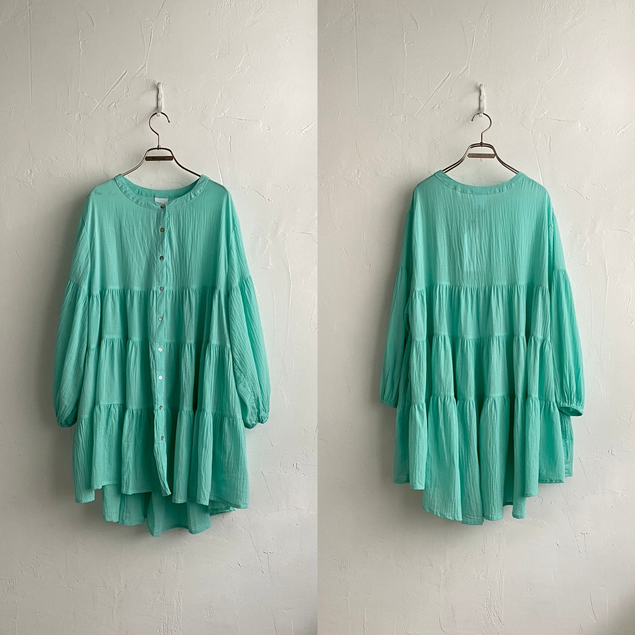 3way切替BIGティアードOP／turquoiseblue