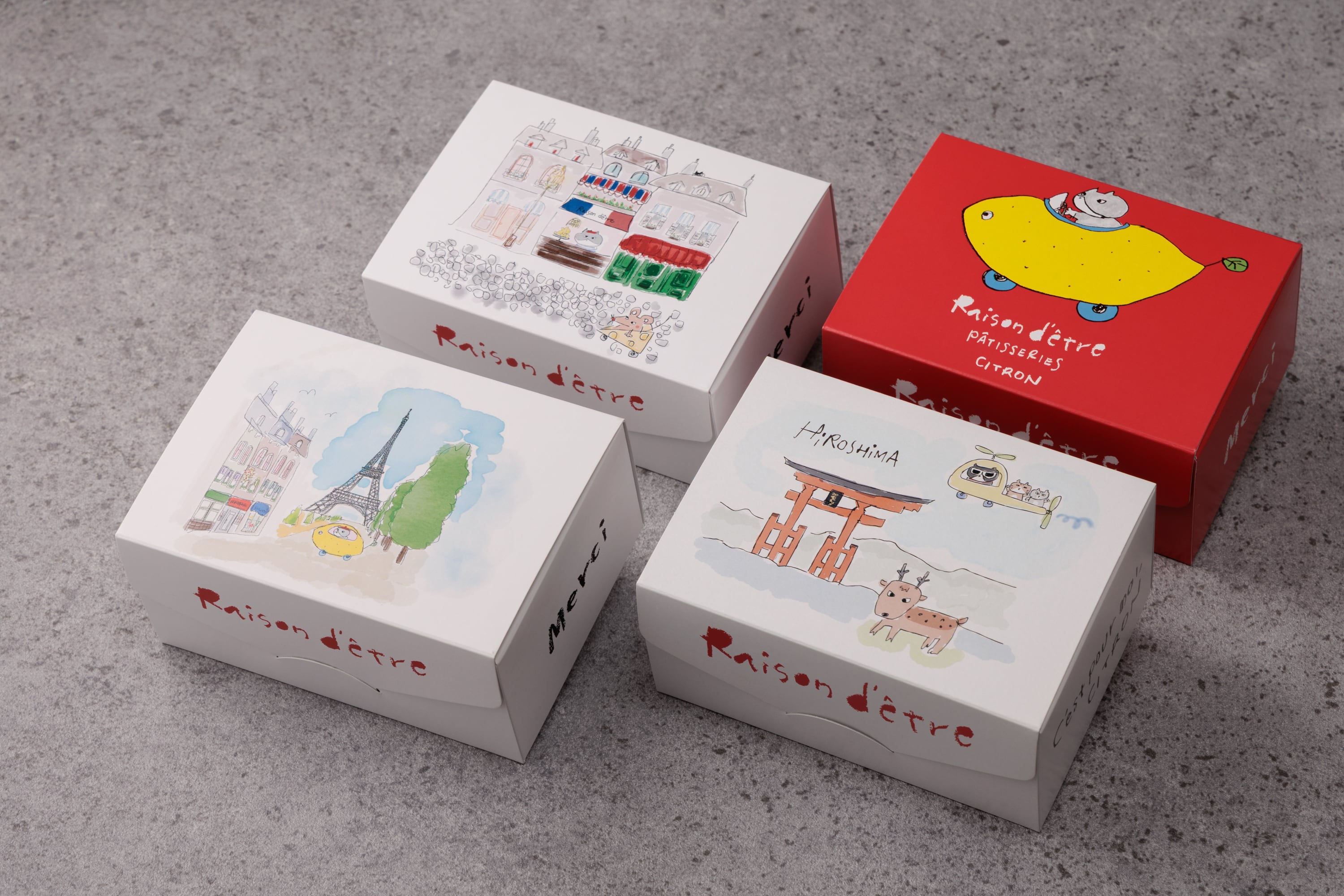 箱 4個入用 | レゾンデートル広島｜レモンケーキ