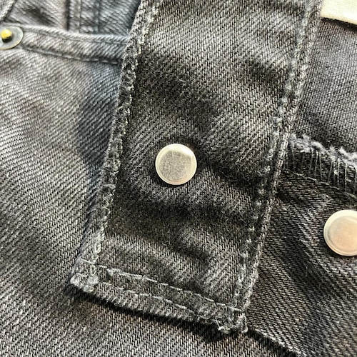 【W31 L32】 メキシコ製 levi's ブラックデニム リーバイス 501 詳細写真8