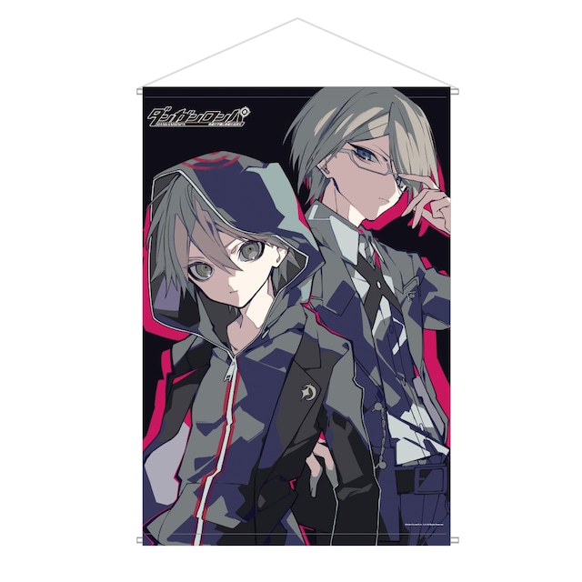 <取り寄せ商品>ダンガンロンパ × 望月けい 第二弾 タペストリー 苗木誠&十神白夜