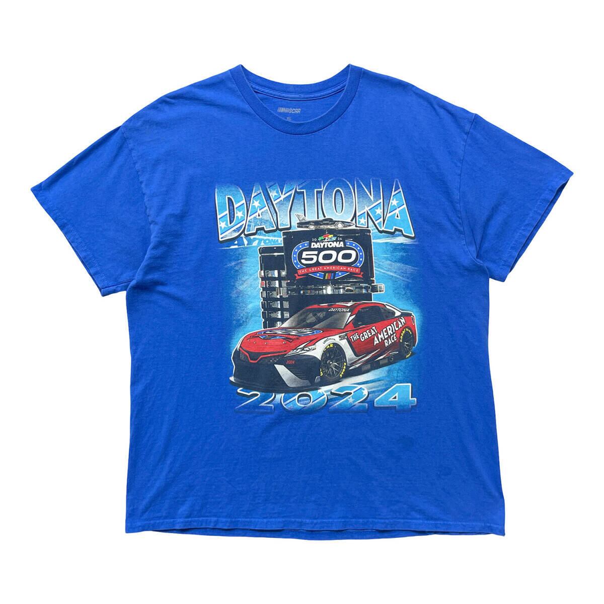 USA 古着 NASCAR ナスカー デイトナ500 レーシング Tシャツ プリント