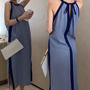 ホルターネックラインワンピース　A2203