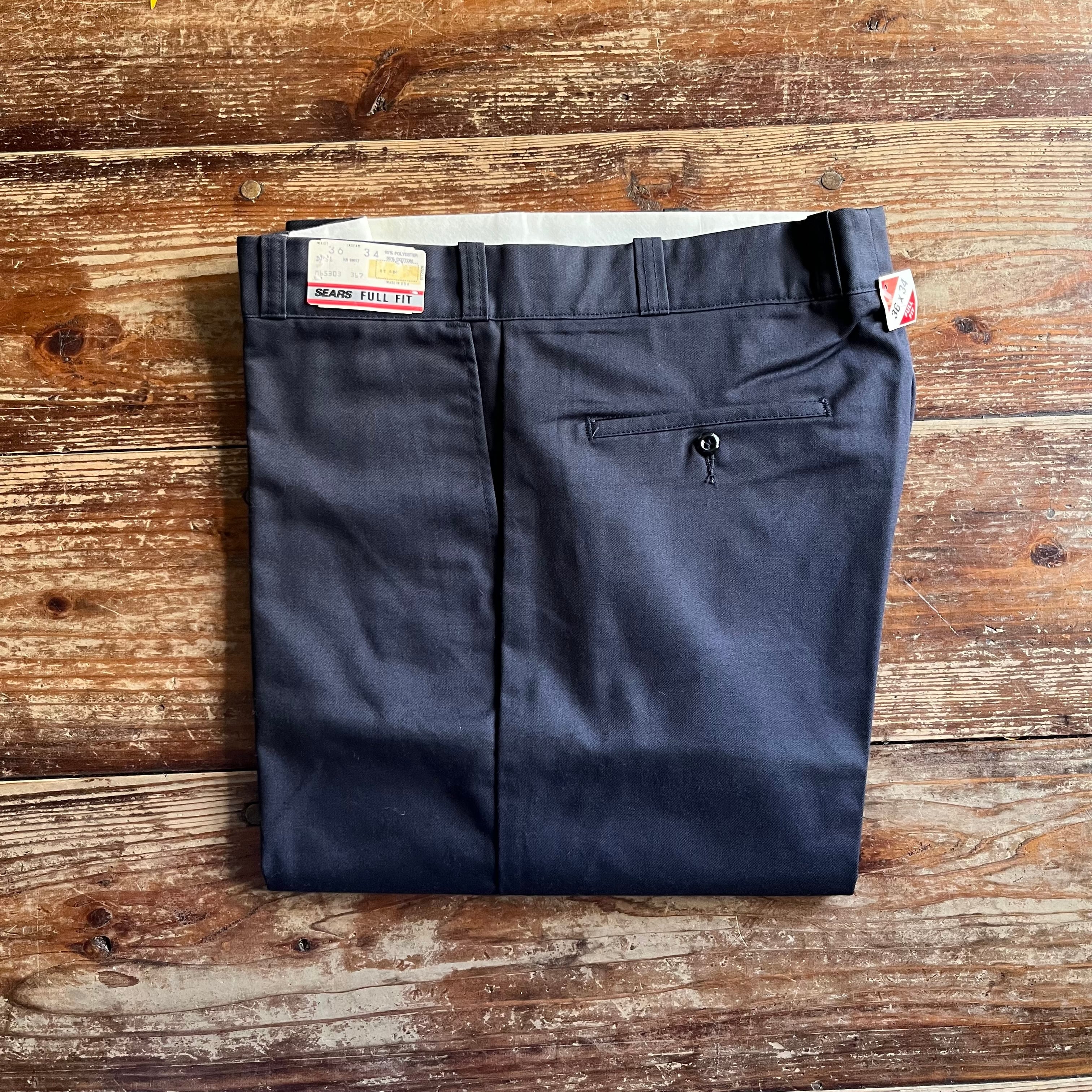 Circa 80's Deadstock Sears "Work Leisure" Work pants/W36/