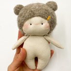 布ドール 熊さん耳 猫耳 ぬいぐるみ babu-3 刺繍ドレス thumbnail 17