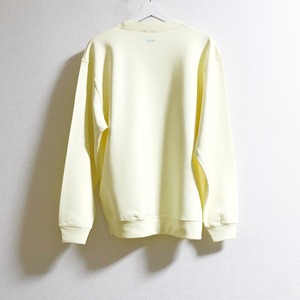 *LIMITED* GRAPHIC CREW NECK YELLOW SWEAT " Mono-Flow v2 "