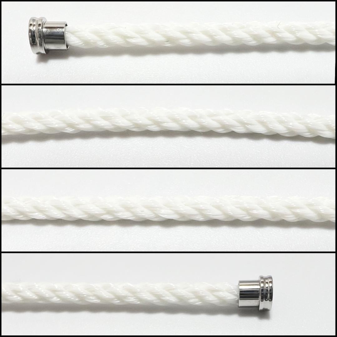 13cm・白】フレッド FRED レディース ケーブル ブレスレット 13cm・白】フレッド FRED レディース ケーブル ブレスレット