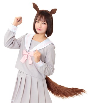 【特価処分】クリアストーン(Clearstone) けもみみしっぽセット コスプレ ハロウィン ウマ耳しっぽセット ユニセックス ブラウン