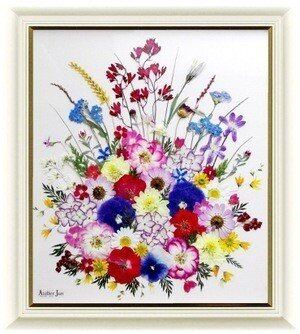 花あそび　押し花絵画 dc884af0313d0163f5e55f9e3cd137