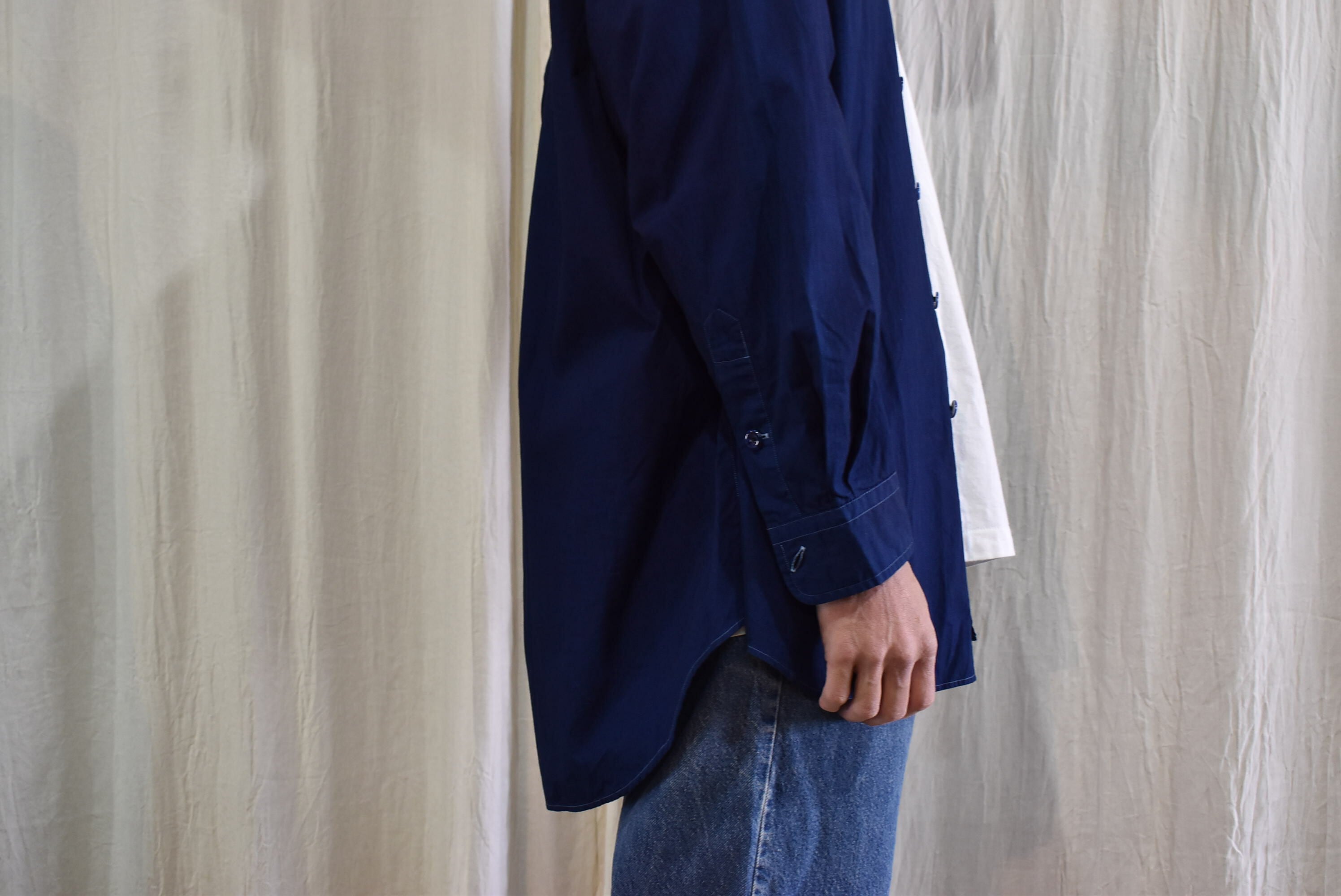 SOWBOW シャツG DK INDOGO BROAD CLOTH | rasikufuku