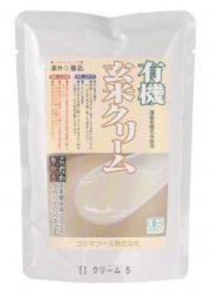 有機・玄米クリーム ２００ｇ　コジマ