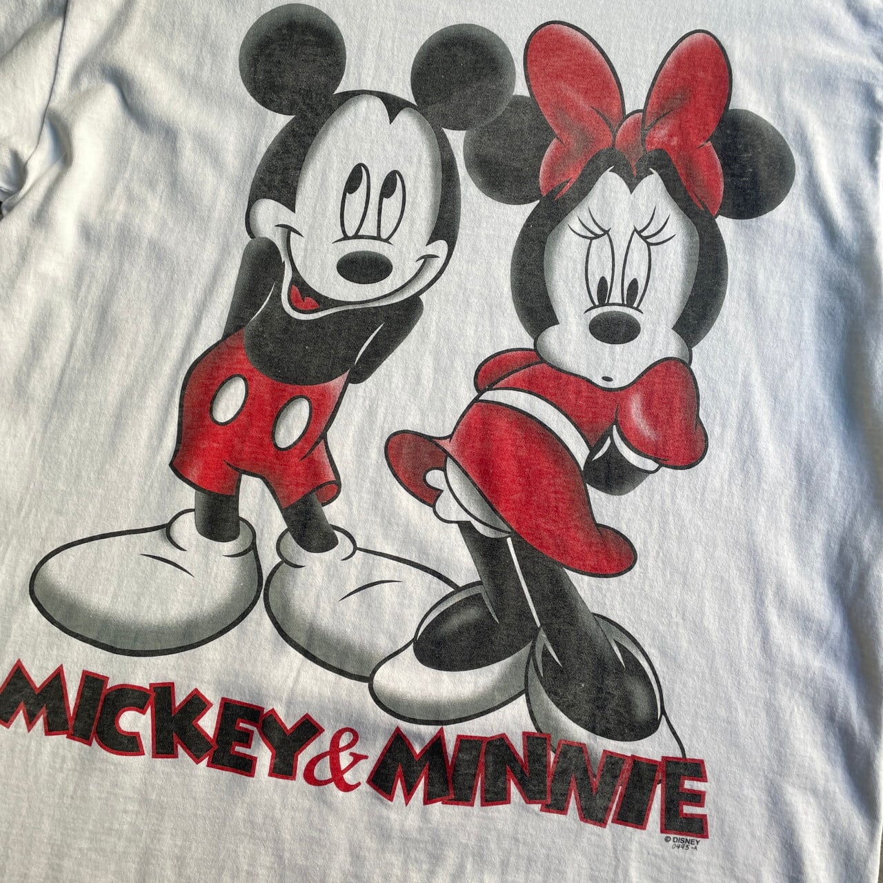90年代 USA製 Disney ミッキーマウス ミニーマウス キャラクター