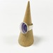 Old Wampum Shell Sterling Ring By Cecilia