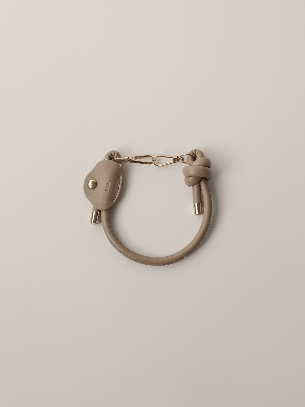 asymmetry tag（beige/short） - 1