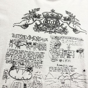 vintage 1990’s~early 00’s RADIOHEAD music tee artwork by Stanley Donwood