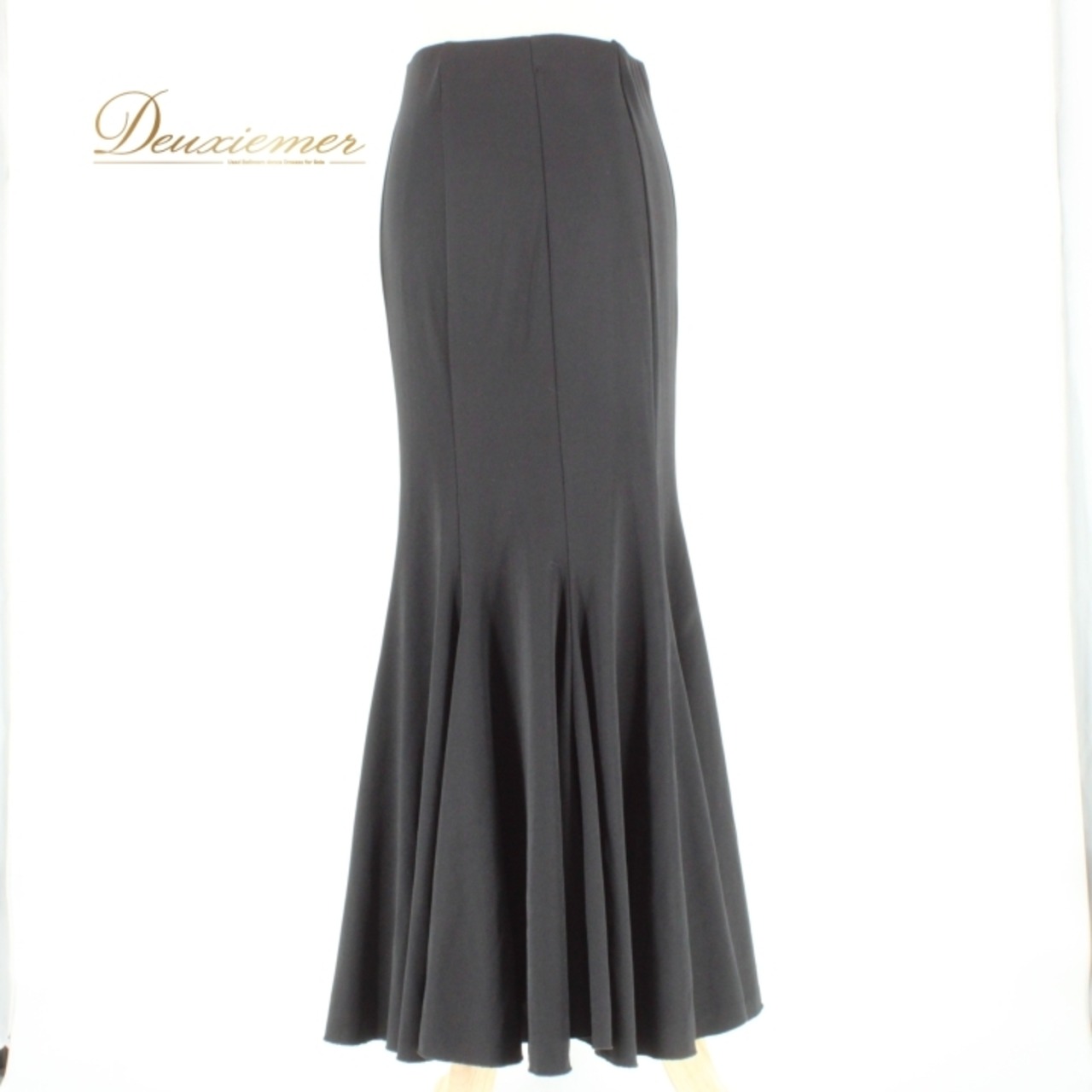 社交ダンス 衣装 スタンダード スカート レッスンウェア レディース 無地 ブラック系 練習着 フォーマル シンプル ロングスカート 上品 定番 ストレッチ ゆったり 上品なデザイン 膝下 アウトドアイベント ドレスアップ レッスン用 練習用 スカートワーク おしゃれ エレガント フェミニン 使用用途多様