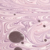 「理想の藤色」ピーコック崩し柄×チャコールブラックドット〜洗えるきもの(シルジェリー)〜