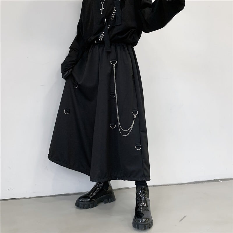 cropped culottes wide pants（クロップドキュロットワイドパンツ