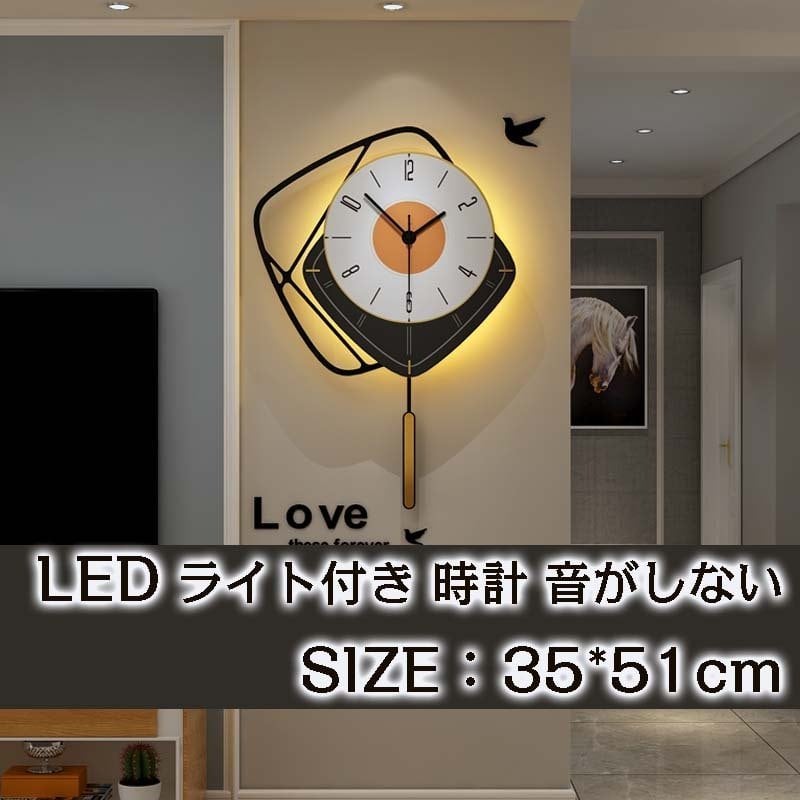 ☆ LED デジタル壁掛け時計 - 無線・長時間航続、夜の光 ☆ LED デジタル壁掛け時計 - 無線・長時間航続、夜の光
