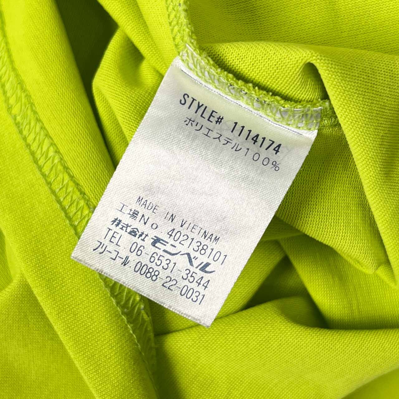 mont-bell モンベル バックプリント ボタニカル 半袖 ドライ Tシャツ