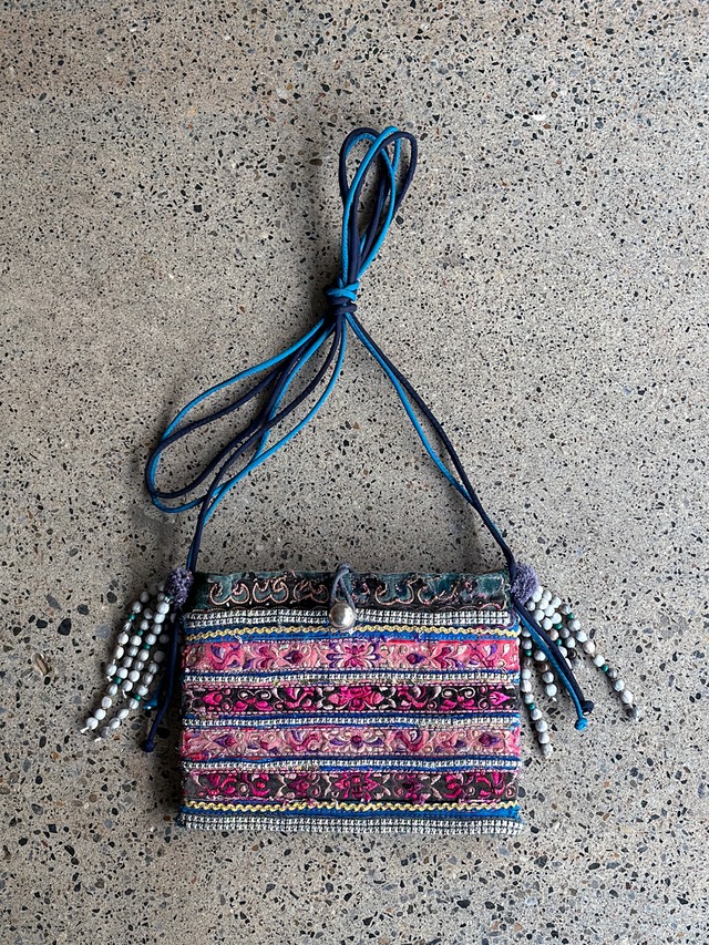 Miao tribe／Vintage textile shoulder bag