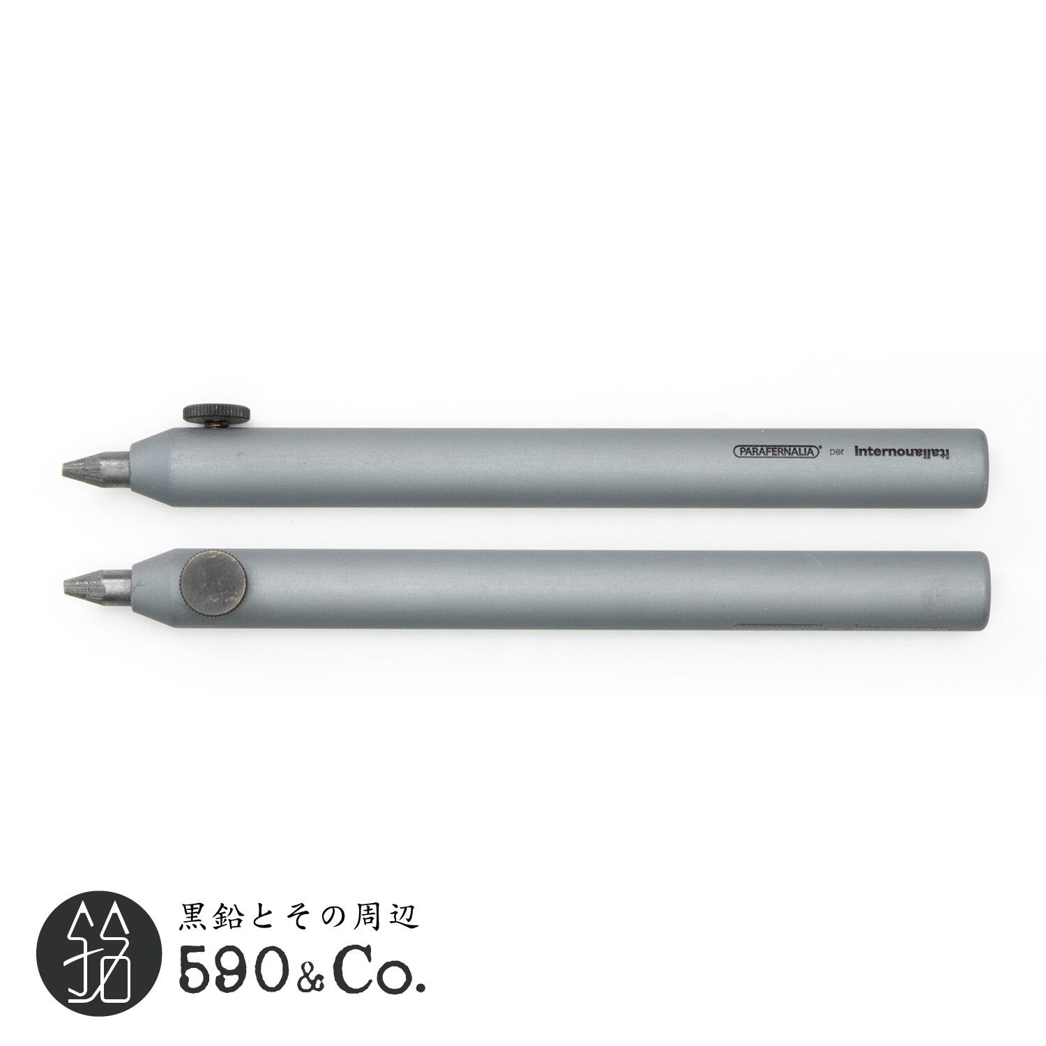 【PARAFERNALIA × Internoitaliano】 Neri Mechanical Pencil 5.5ミリ芯ホルダー (チタン)  590Co.