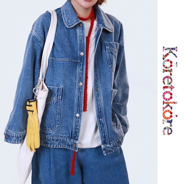 VINTAGE DENIM WORK JACKET A4056