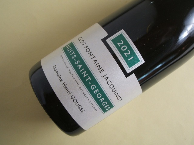 ニュイ・サン・ジョルジュ　クロ・ド・ラ・フォンテーヌ・ジャキノ　2021年　ドメーヌ・アンリ・グージュ
