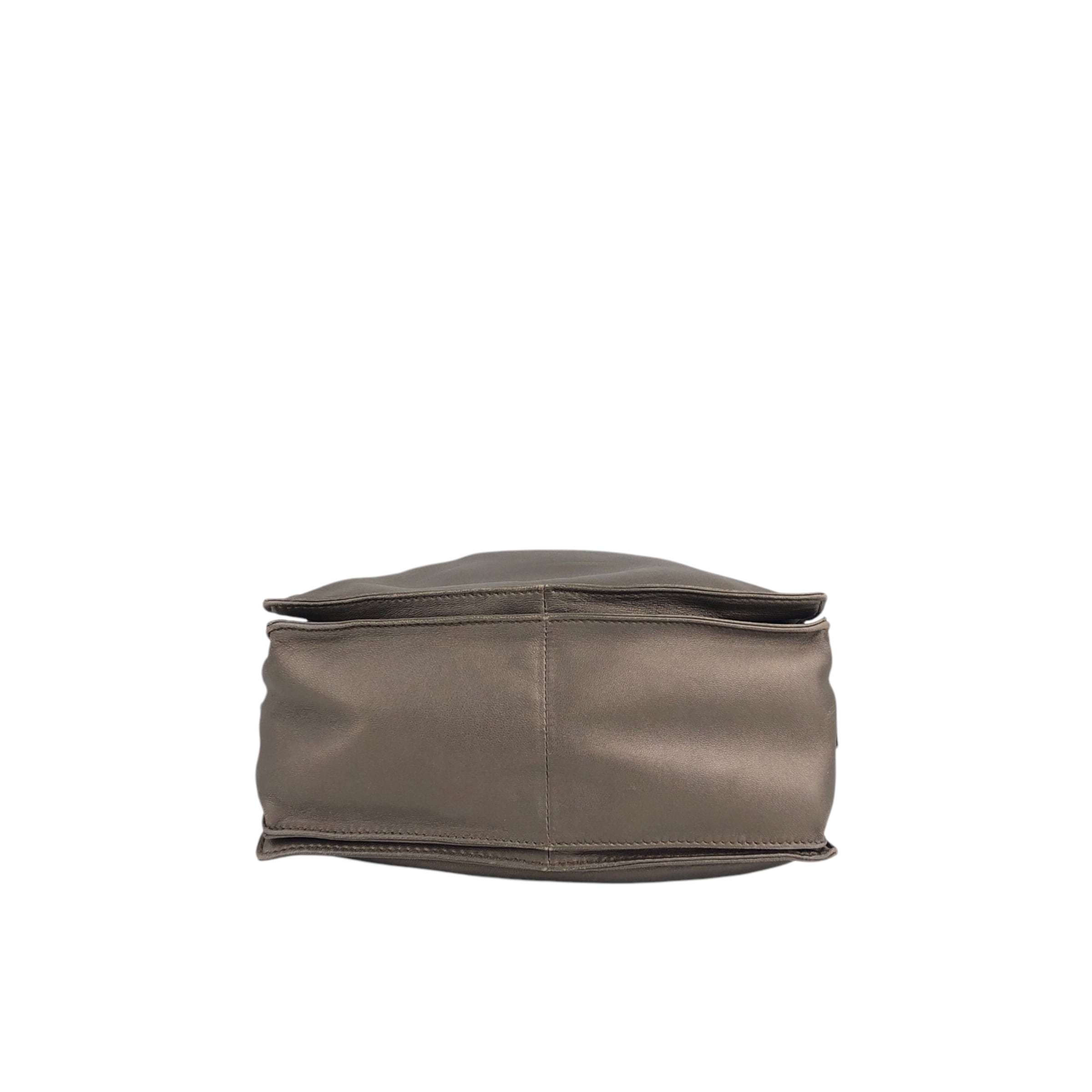 LOEWE ロエベ フラメンコ ショルダーバッグ ブロンズ アナグラム