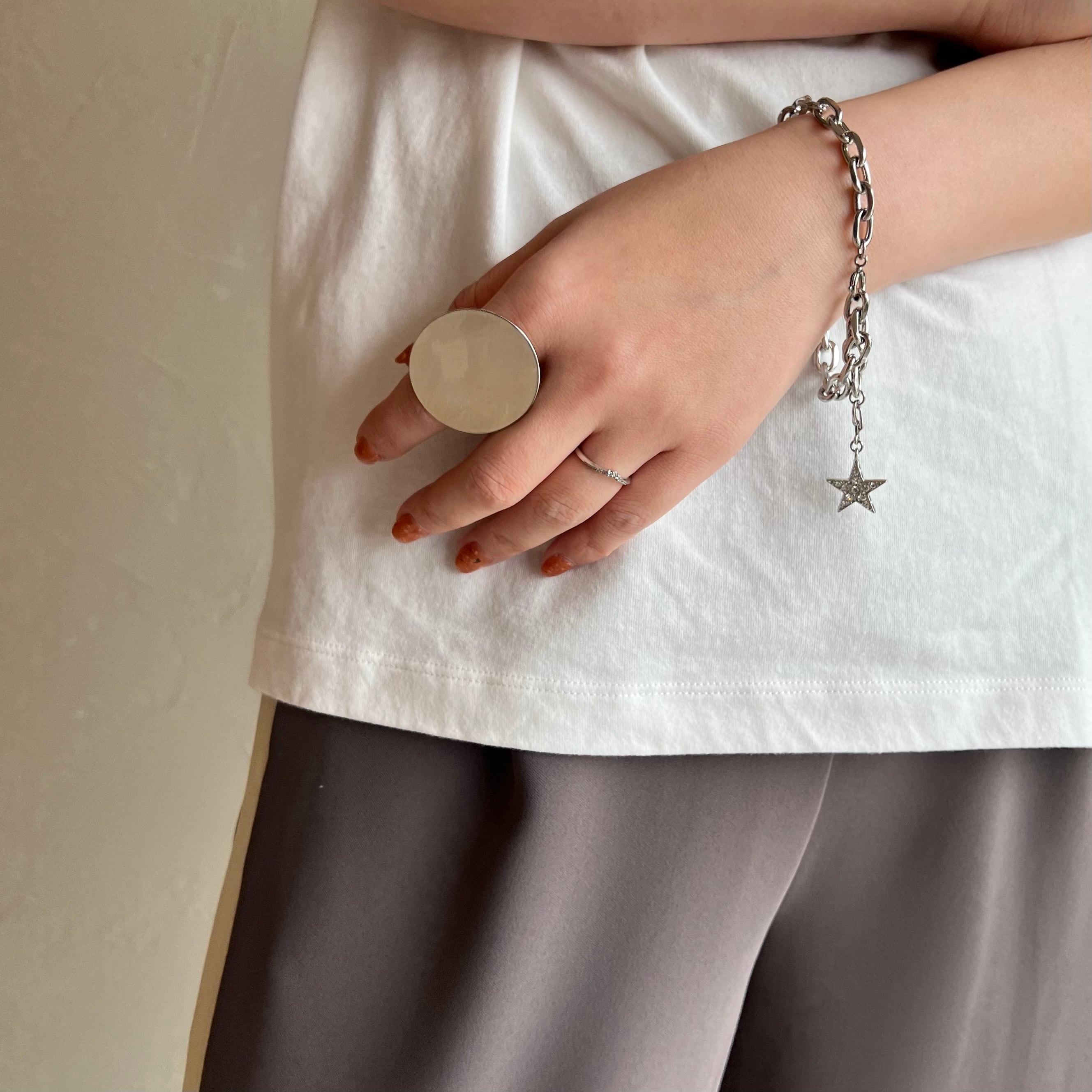 Sea'ds mara 】Plain disk ring | valance 福井｜レディース セレクト