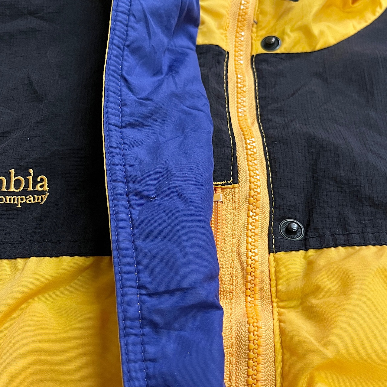 90年代 Columbia コロンビア ハイネック マウンテンパーカー 