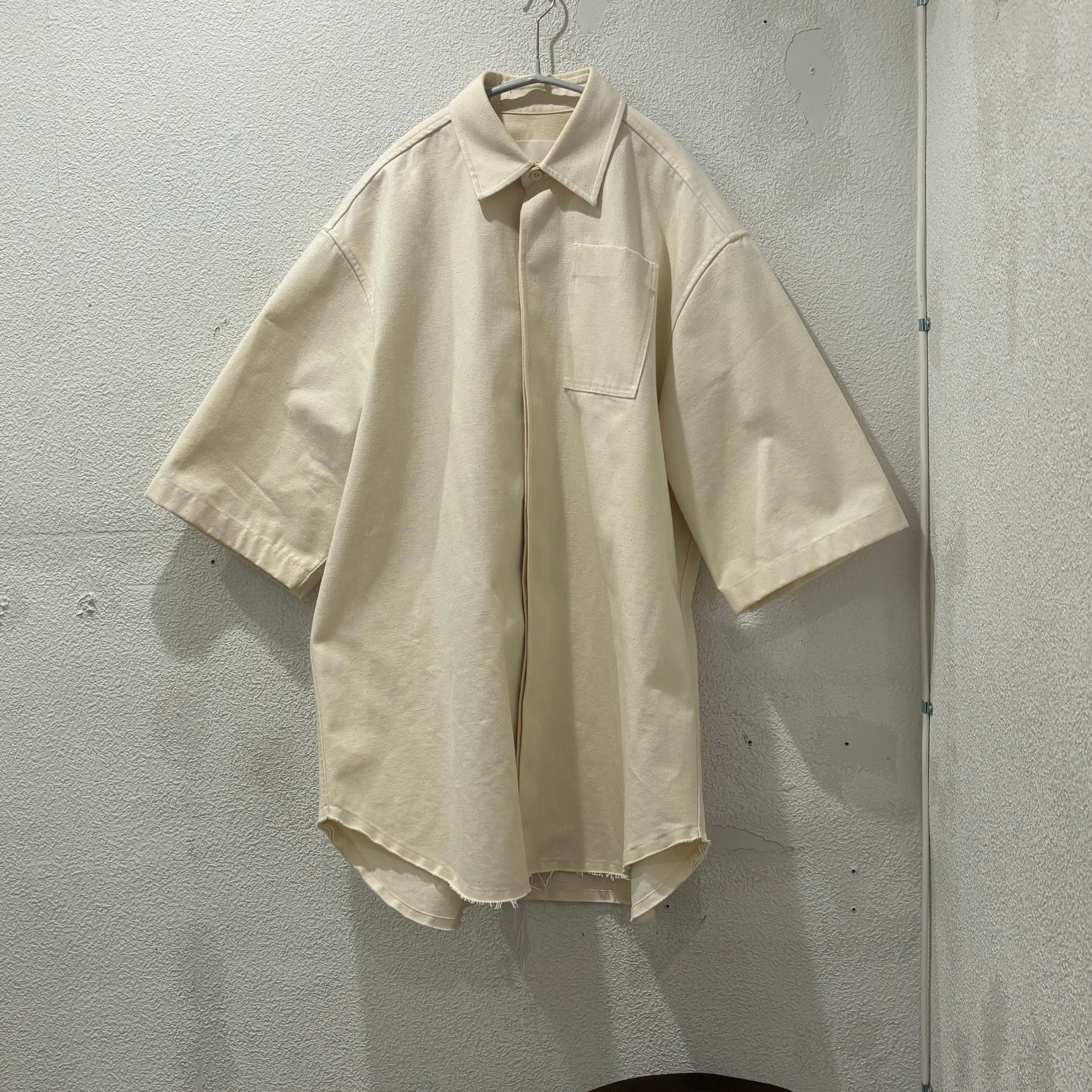 JIL SANDER ジルサンダー 20SS MALFILE SELVEDGE CANVAS シャツ size39 