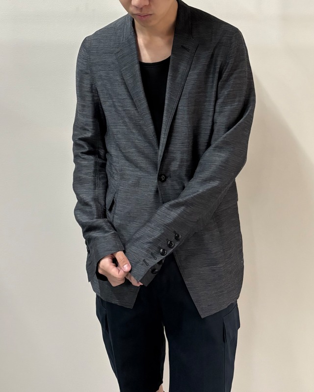 【14/SS Rick Owens】draping single tailored jacket