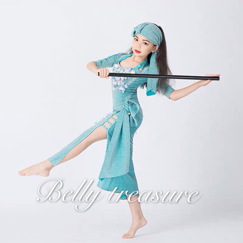 キッズベリーダンス オーダーメイド衣装サイーディドレス