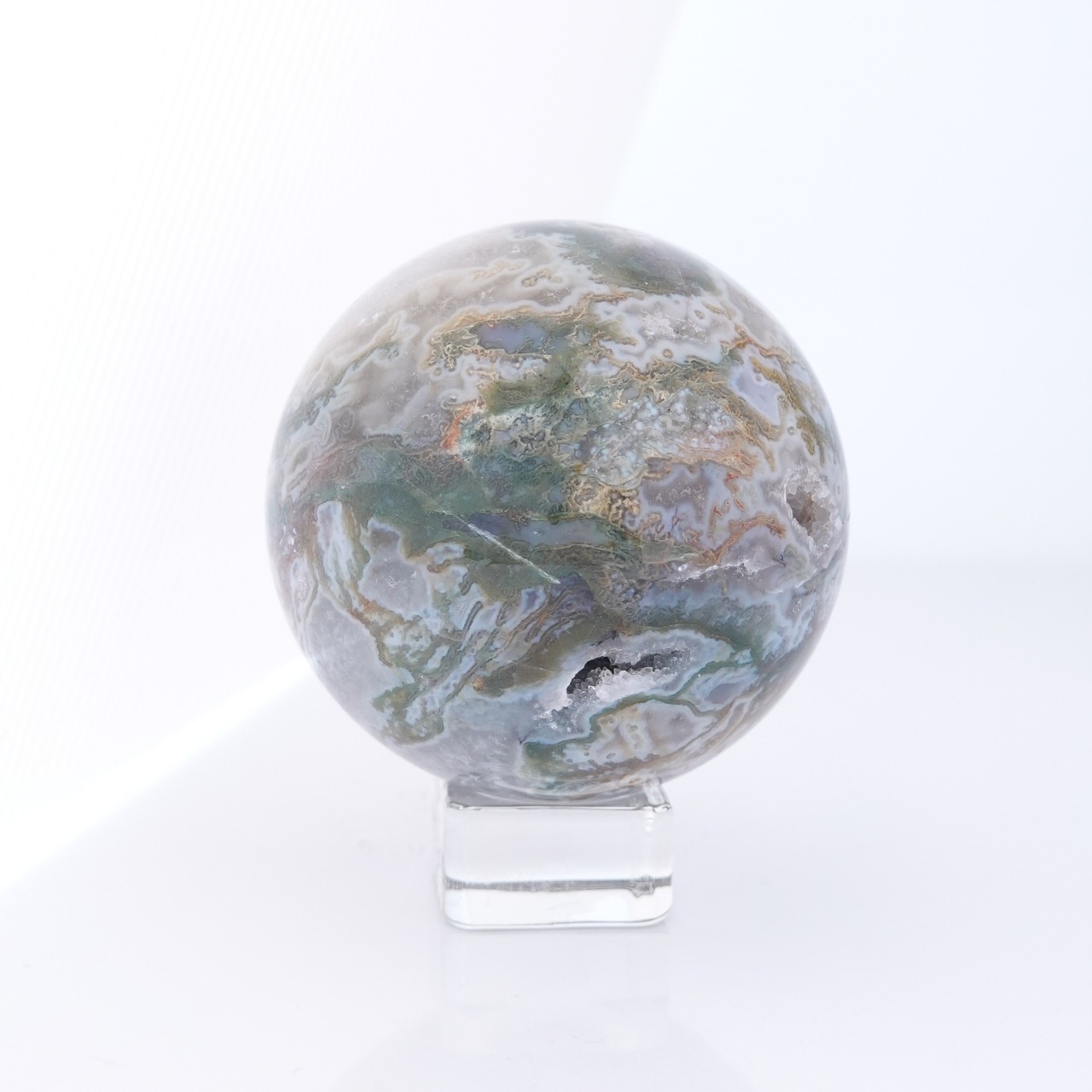 モスアゲート【φ7.0cm】/ スフィア