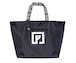 POLYPLUS P-GRAM Strap BIG Tote Bag BLACK