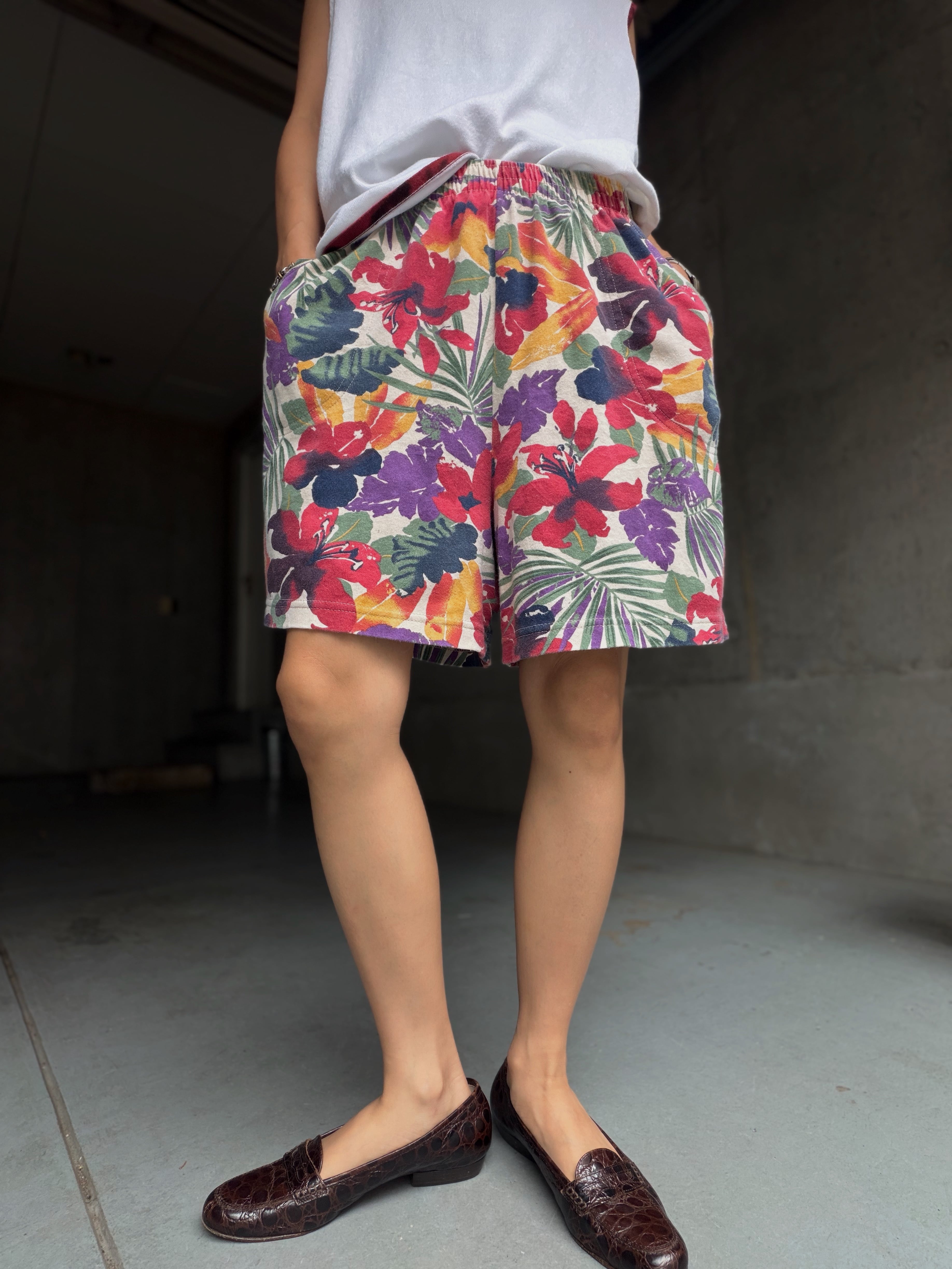 (PT1069)Tropical pattern shrots