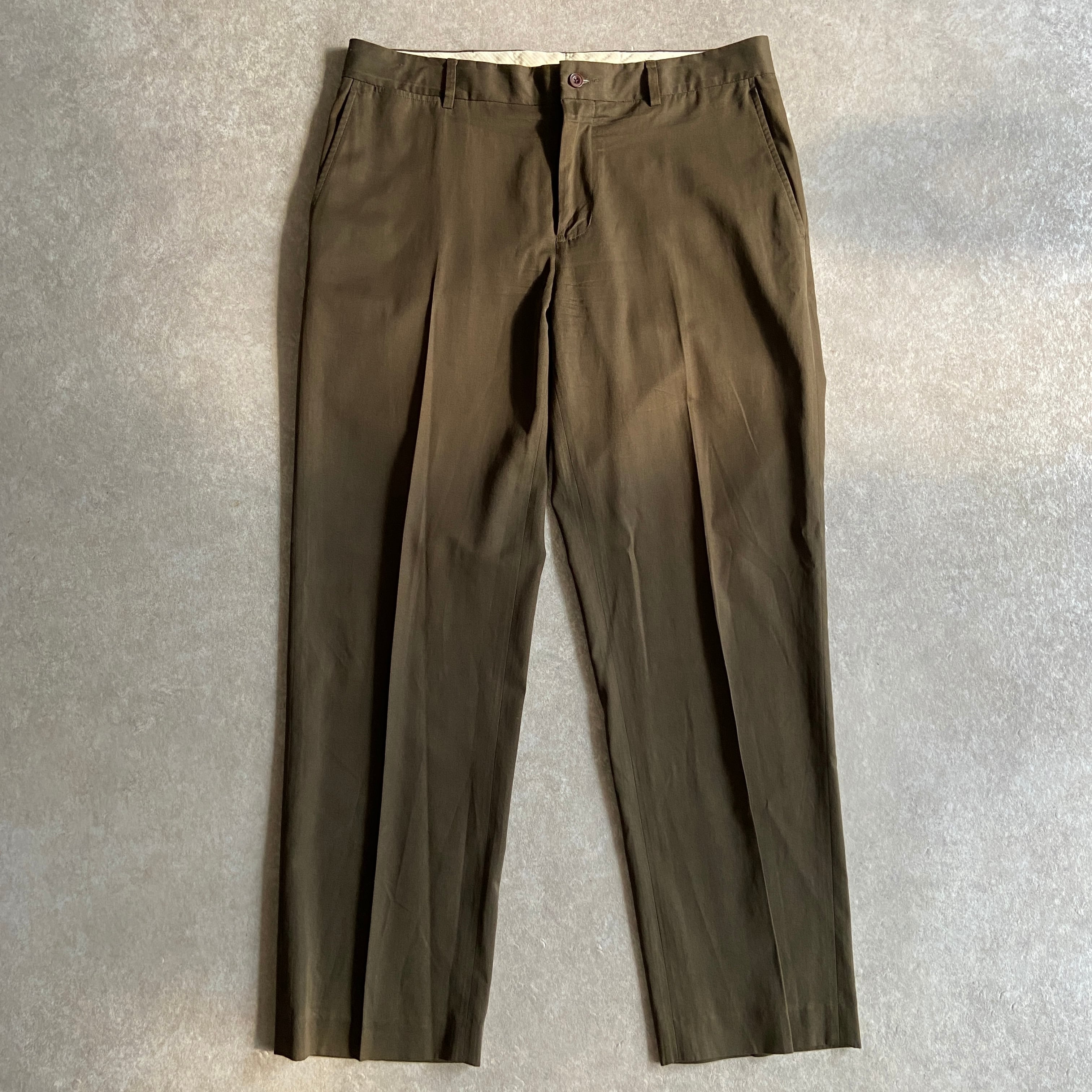 1990s Polo Ralph Lauren Silk Slacks W36 L29.5 H355