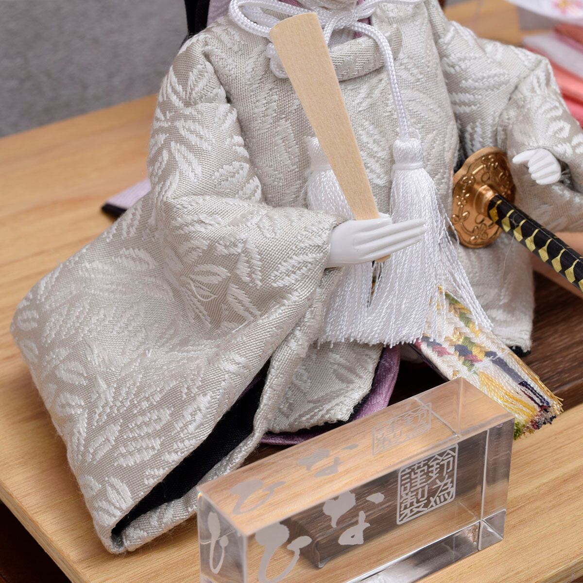 雛人形 親王飾り【陽】Haru|半円型アクリルケース入り 雛人形 親王飾り【陽】Haru|半円型アクリルケース入り