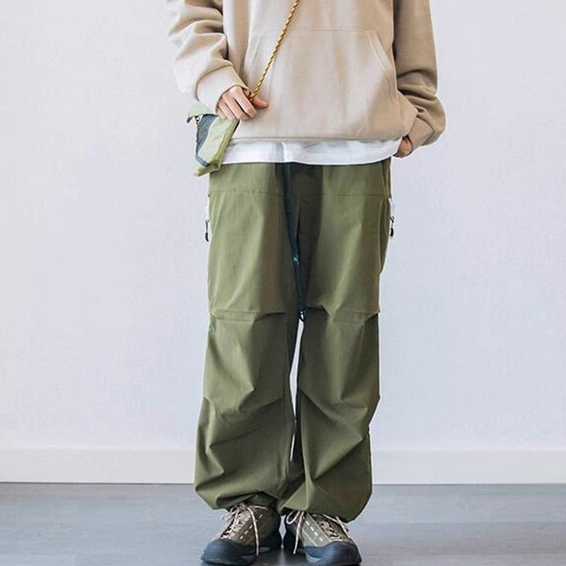 ベルト付きアウトドアカーゴパンツ C00055