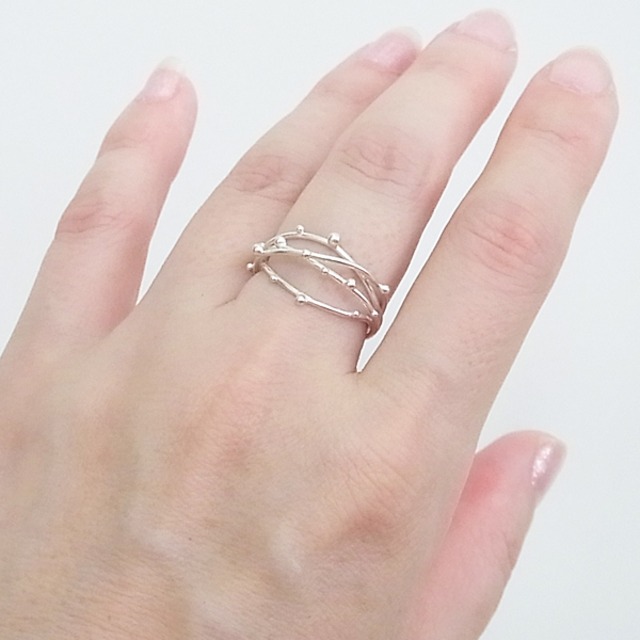 雫リング(silver)