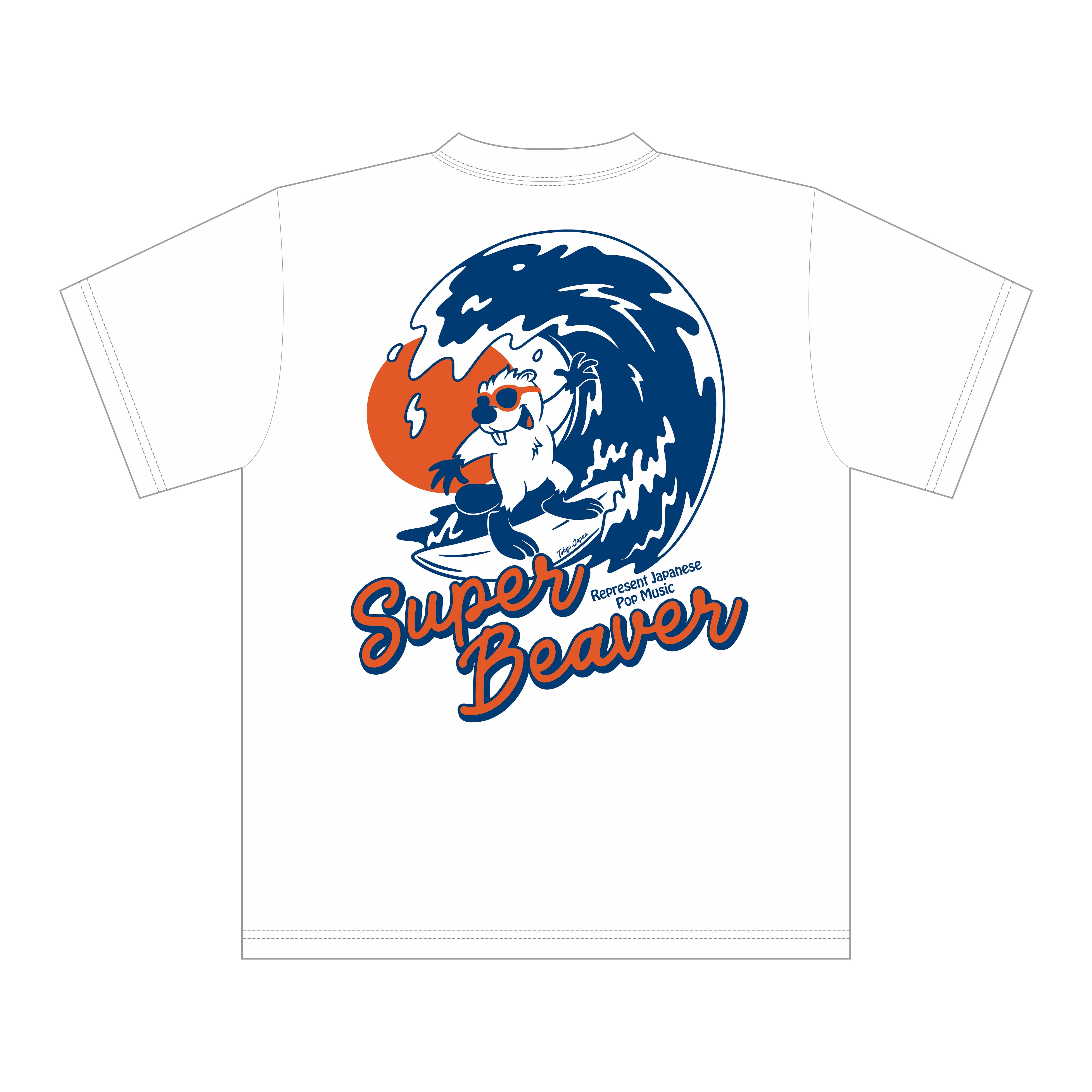 サーフTシャツ | SUPER BEAVER OFFICIAL WEBSTORE