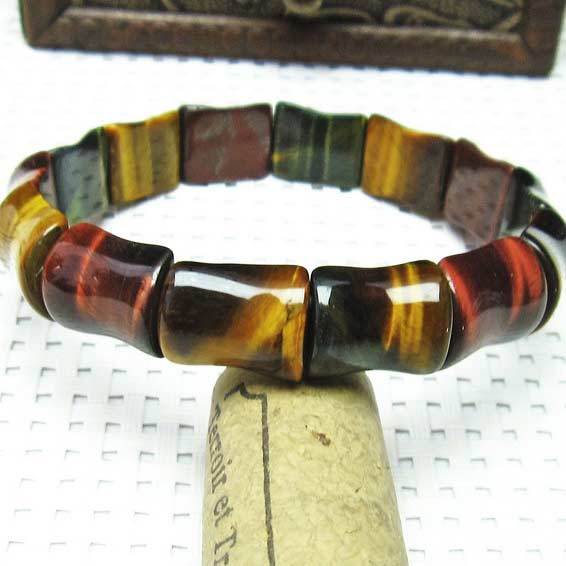 ミックスタイガーアイ バングル [M便 1/10] 711-310