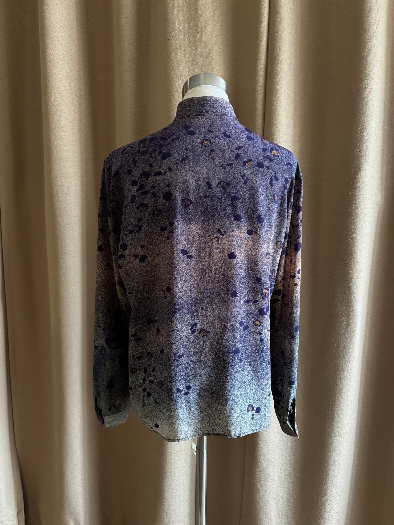 MADE IN ITALY ethereal gradient leopard shirt-5270-6