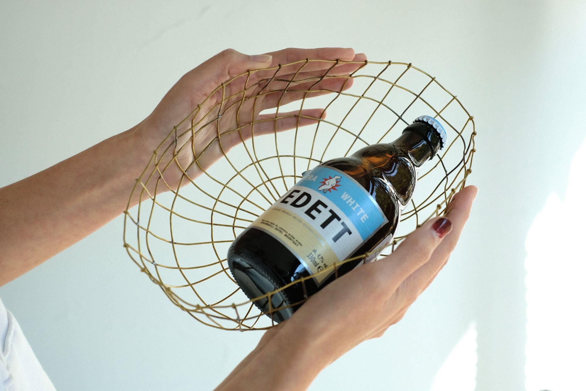 Brass Thin Basket (S) | WEST VILLAGE TOKYO