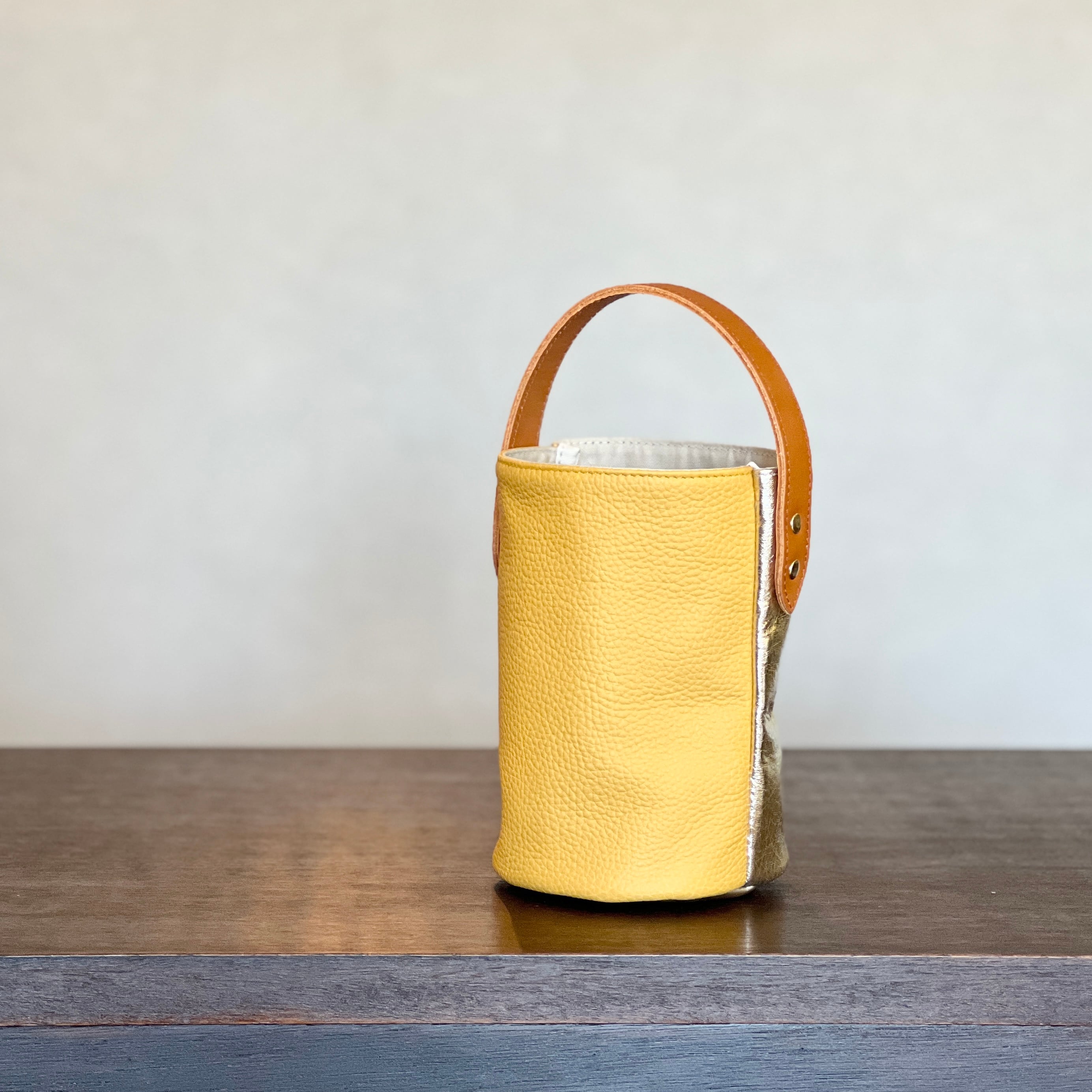 オールレザー バケツバッグミニサイズ 本体 | CUSTOM BAG Milih