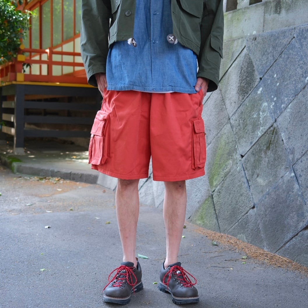 KENNETH FIELD(ケネスフィールド) /限定GUIDE SHORTS Ⅱ TWILL-ORANGE