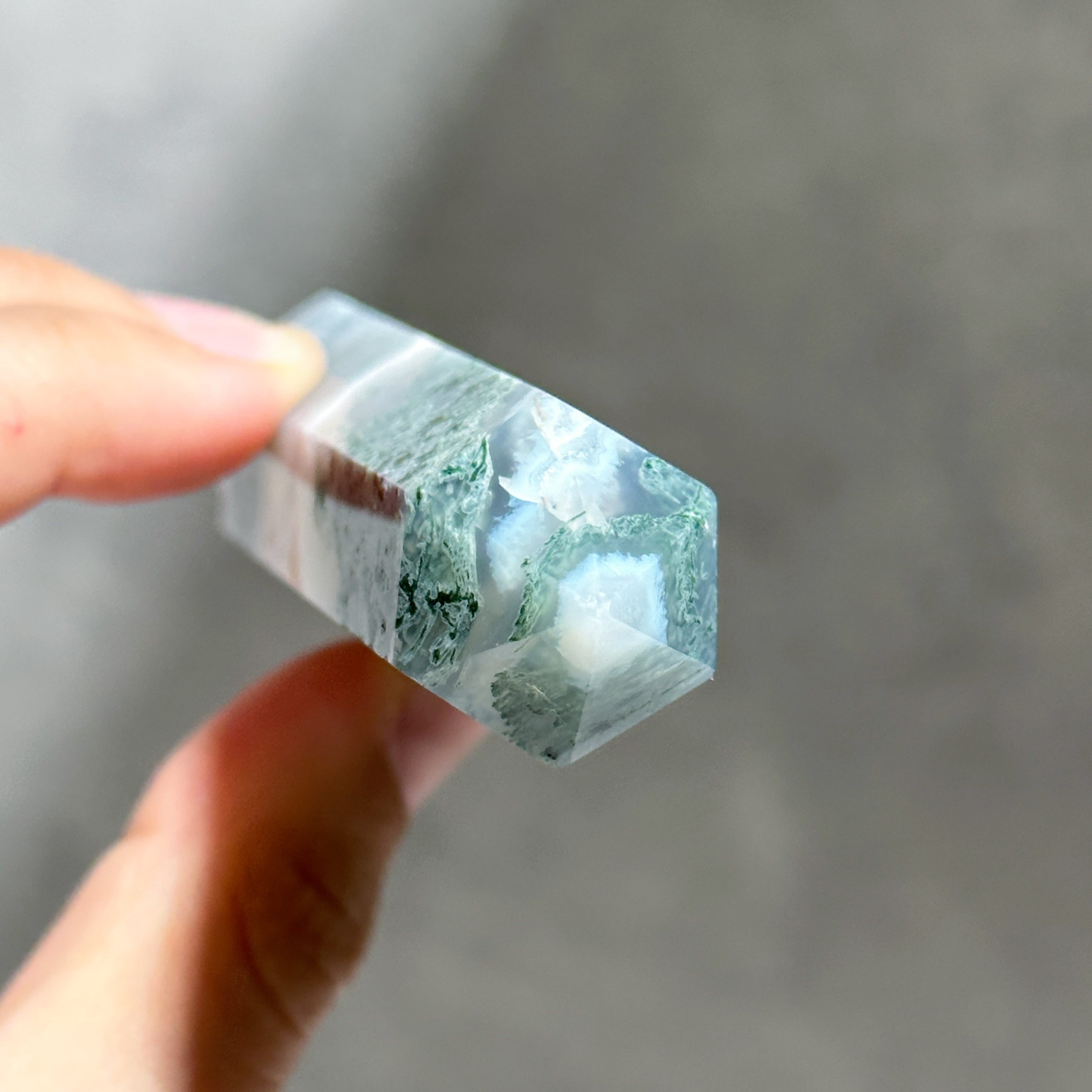 モスアゲート タワー83◇ Moss Agate ◇天然石・鉱物・パワーストーン