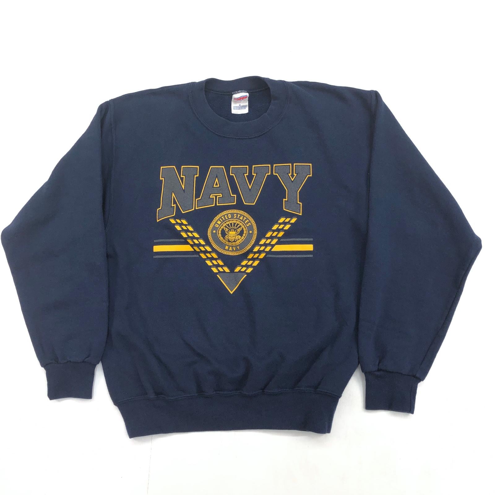 SOFFE ソフィー 90 -00年代 U.S.NAVY 両面プリント スウェット